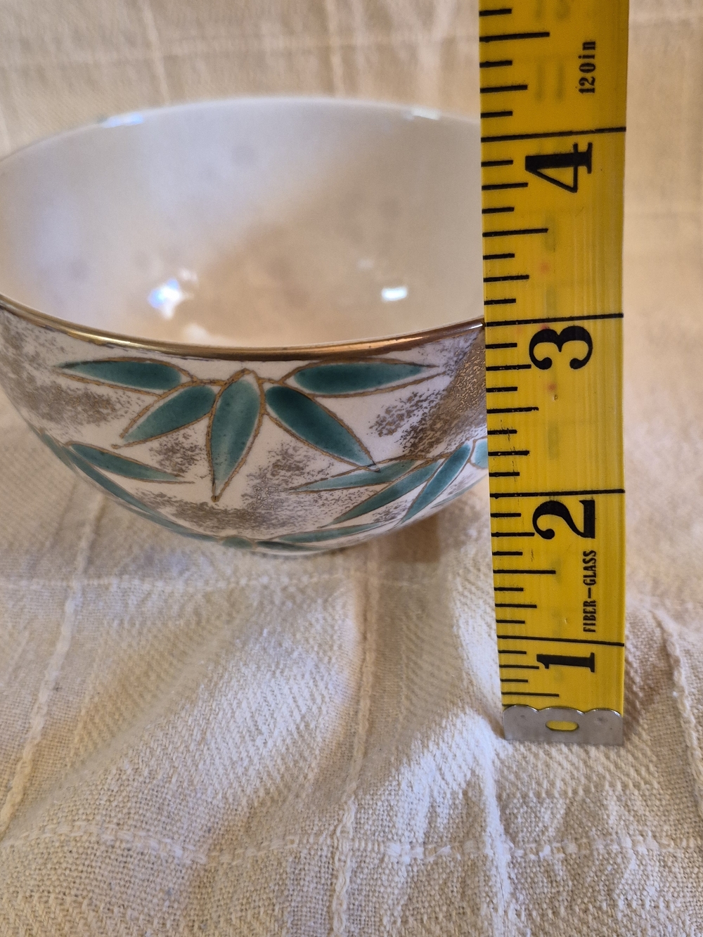 Japanese Tea Bowl Bamboo Pattern - Picture 8 of 8